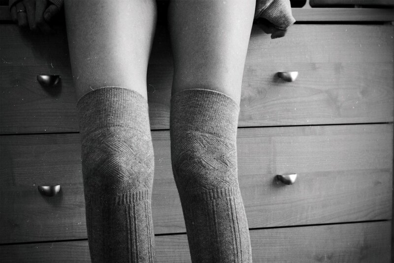 Legs in Knee-high Socks