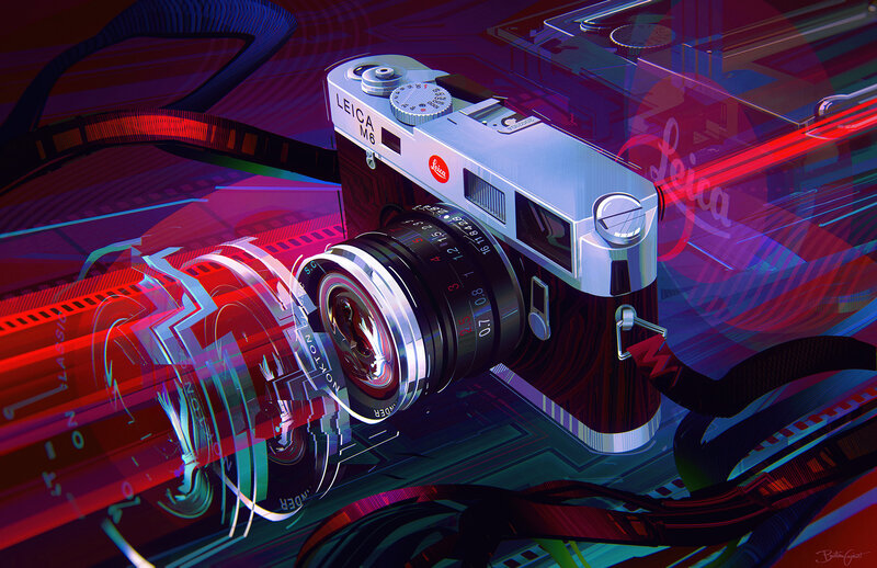 Leica M6 Camera — Red
