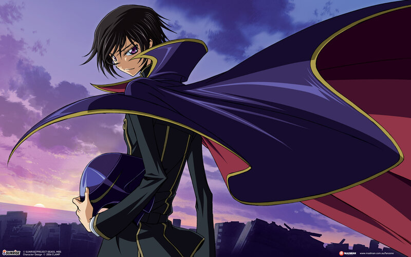 Lelouch Lamperouge at sunset
