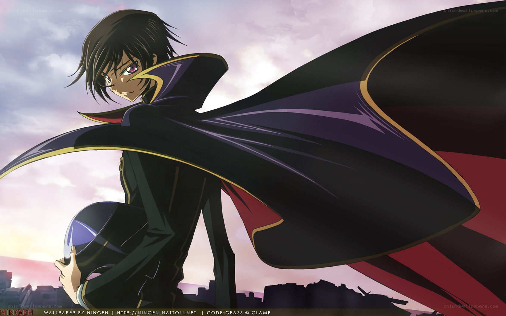 Lelouch Lamperouge in Cape