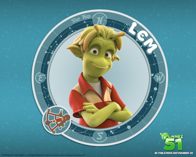 Lem character from Planet 51
