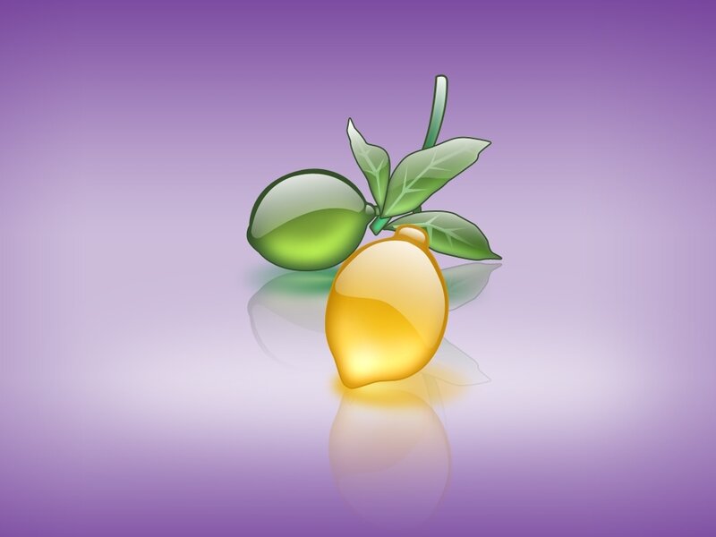 lemon and lime illustration