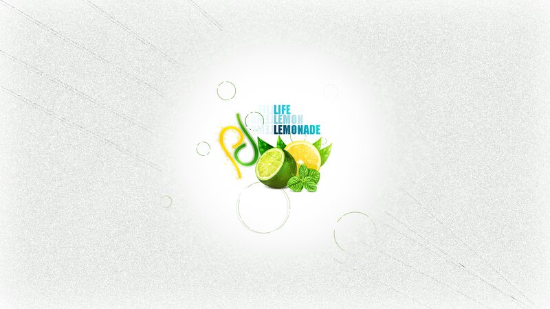 Lemon and Lime Slices — White