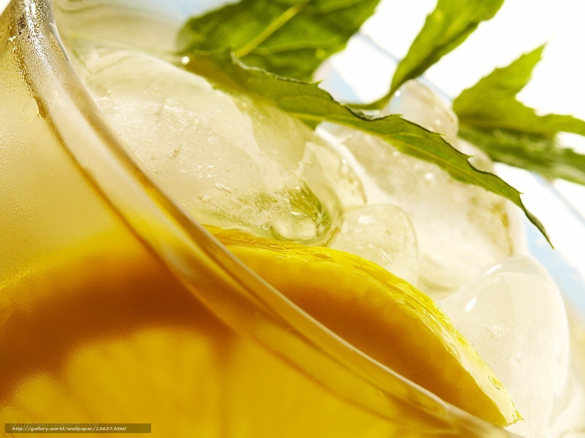 lemon and mint drink