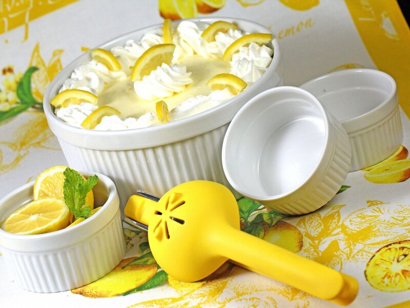 Lemon Dessert in Bowl