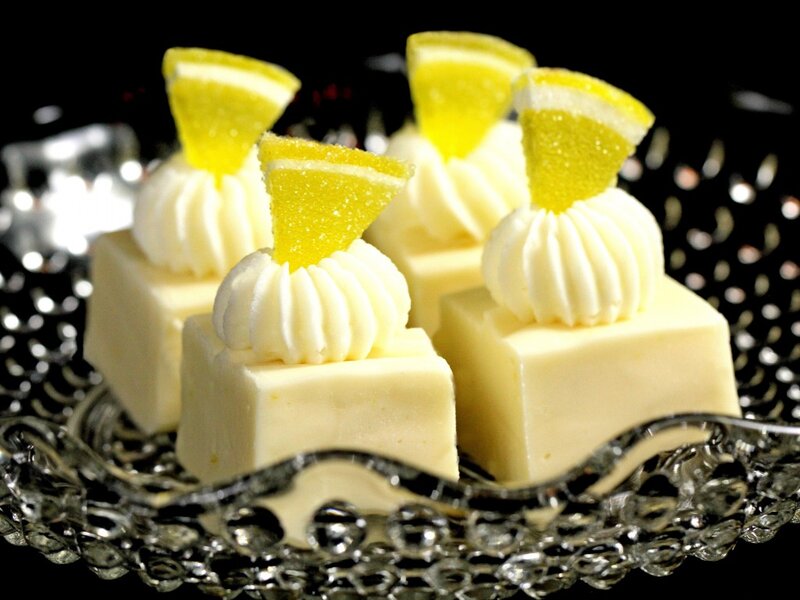 Lemon Desserts on Plate