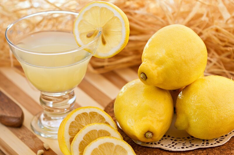 Lemon Juice in Glass