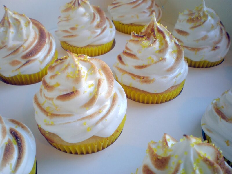Lemon Meringue Cupcakes