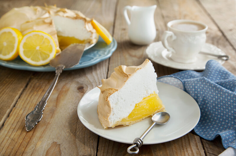 Lemon Meringue Pie Slice — Yellow
