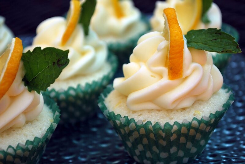 Lemon Mint Cupcakes
