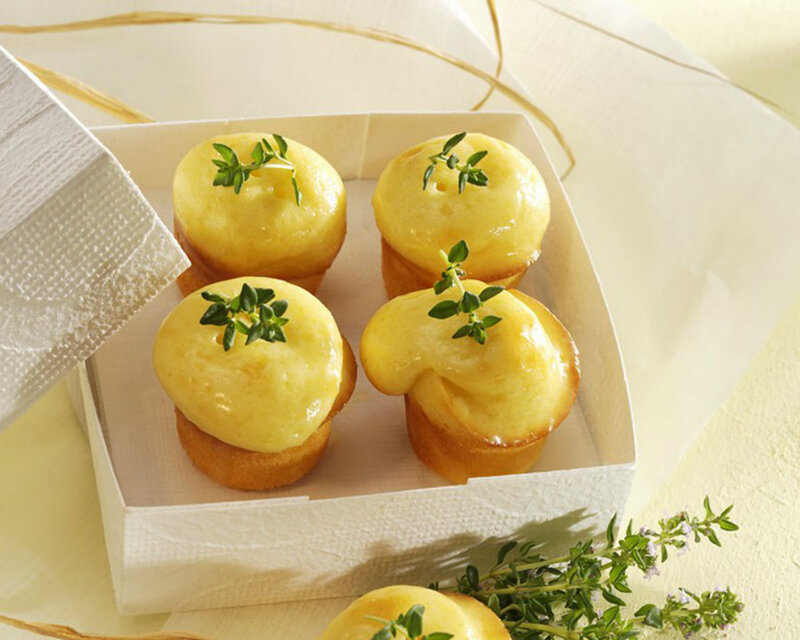 Lemon Muffins in Box