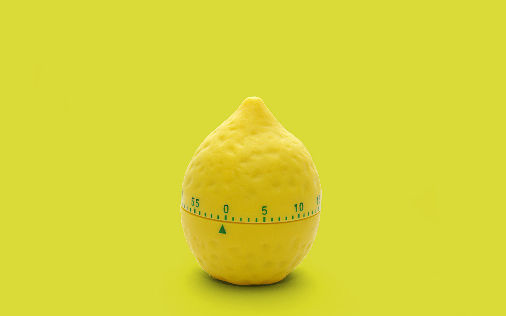 lemon-shaped kitchen timer