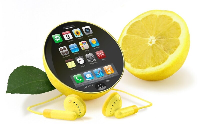 Lemon-shaped Smartphone