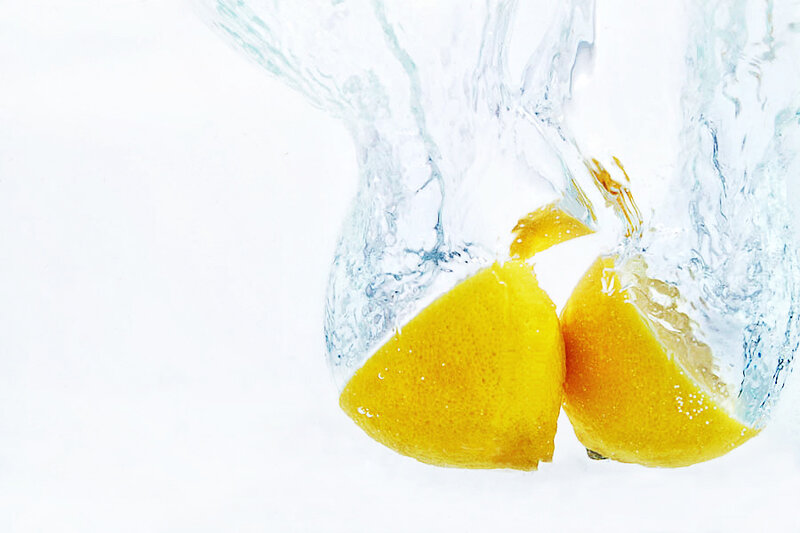 Lemon Slices in Water