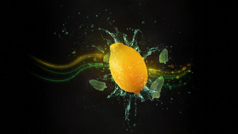 lemon splash with mint