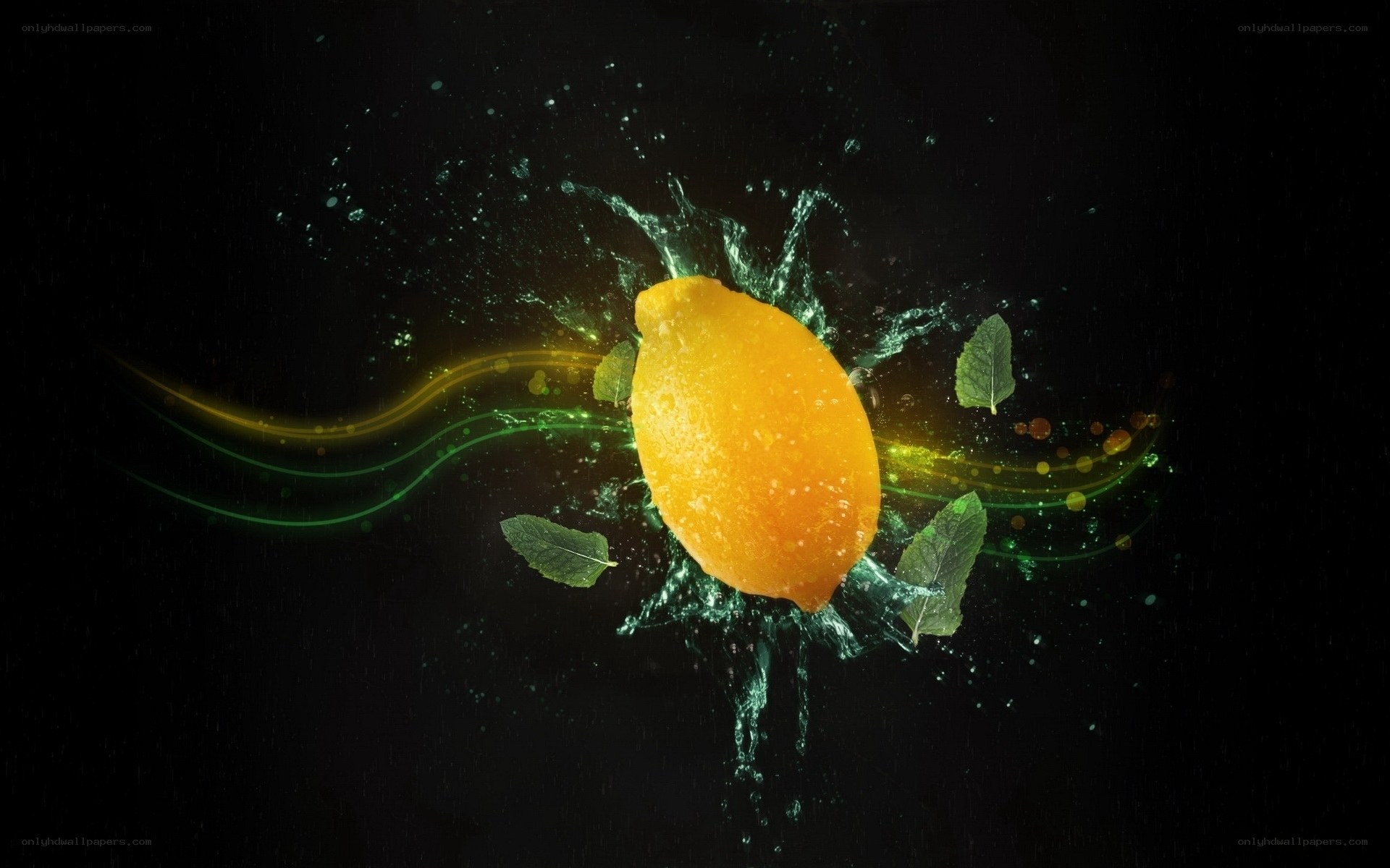 lemon splash with mint