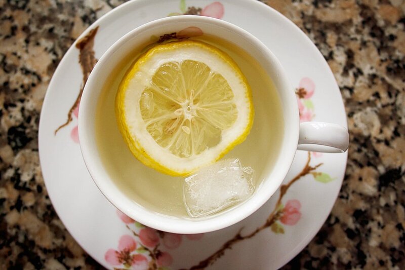 Lemon Tea in Cup