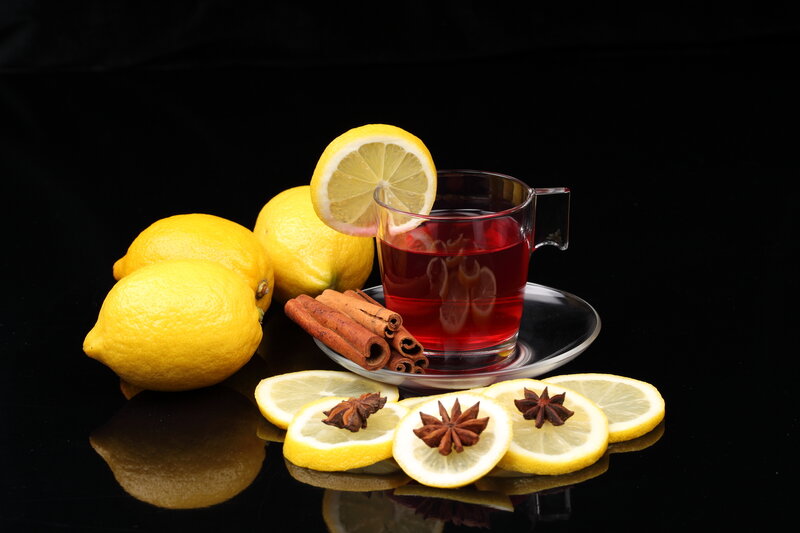 Lemon Tea with Spices — Yellow