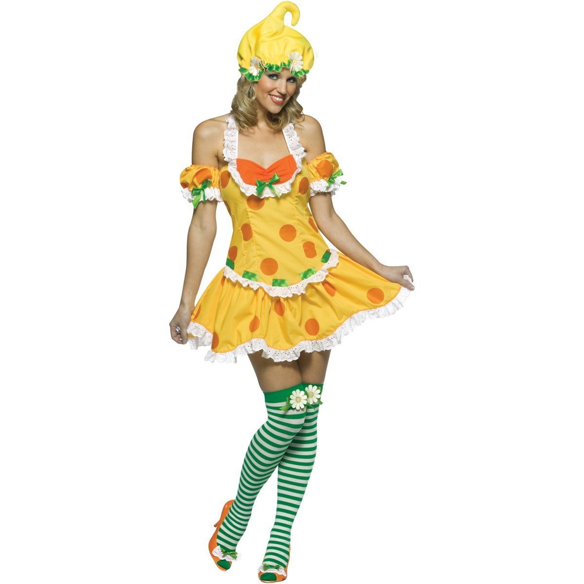 lemon-themed costume outfit