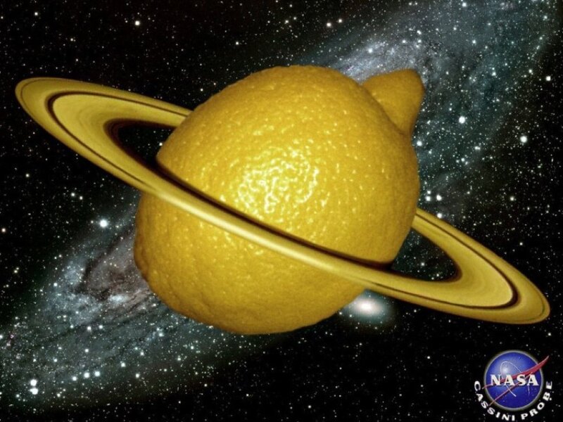 Lemon with Rings — Yellow