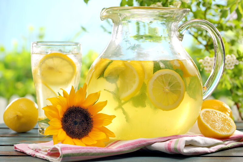 Lemonade in a Pitcher