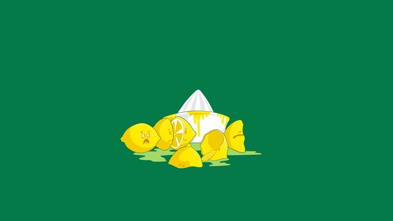 lemons being squeezed