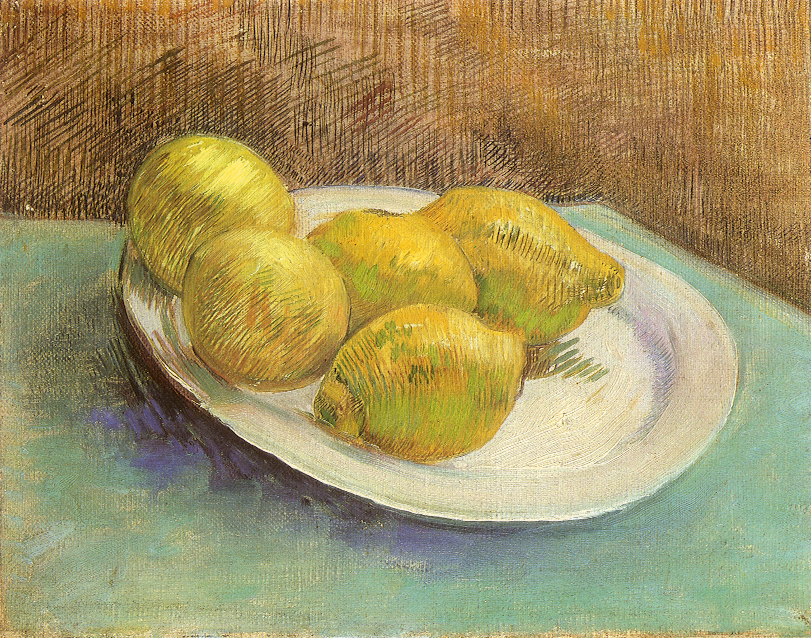 Lemons on a Plate