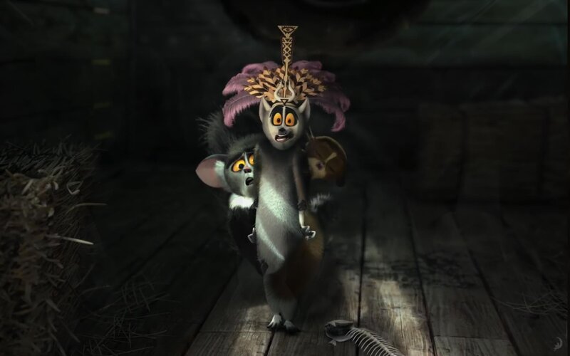 Lemurs in a Barn