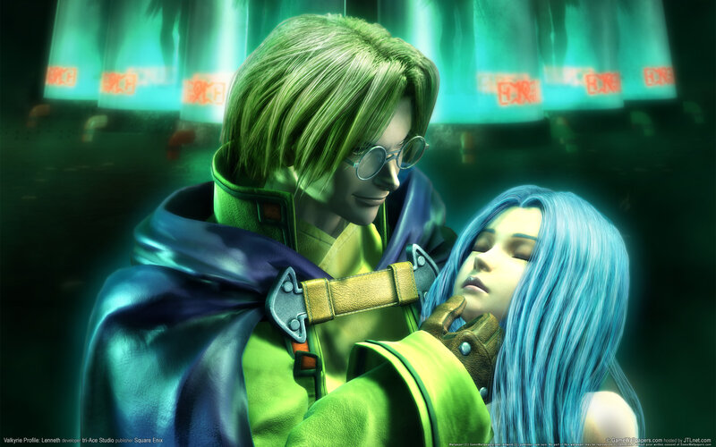 Lenneth and a sleeping woman