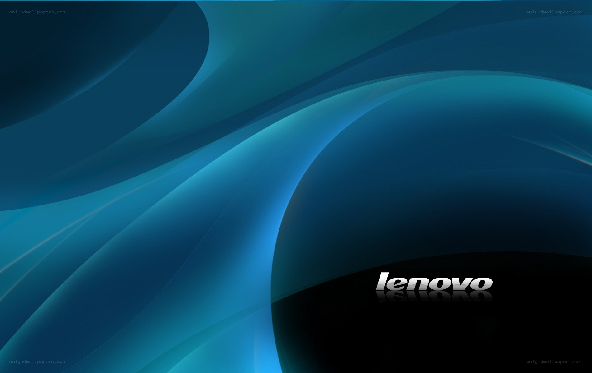 Lenovo abstract blue background