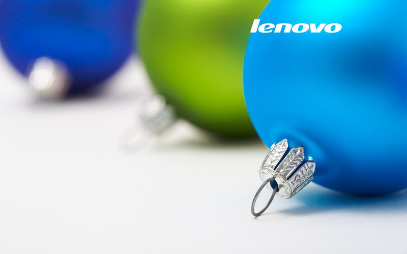Lenovo Christmas ornaments