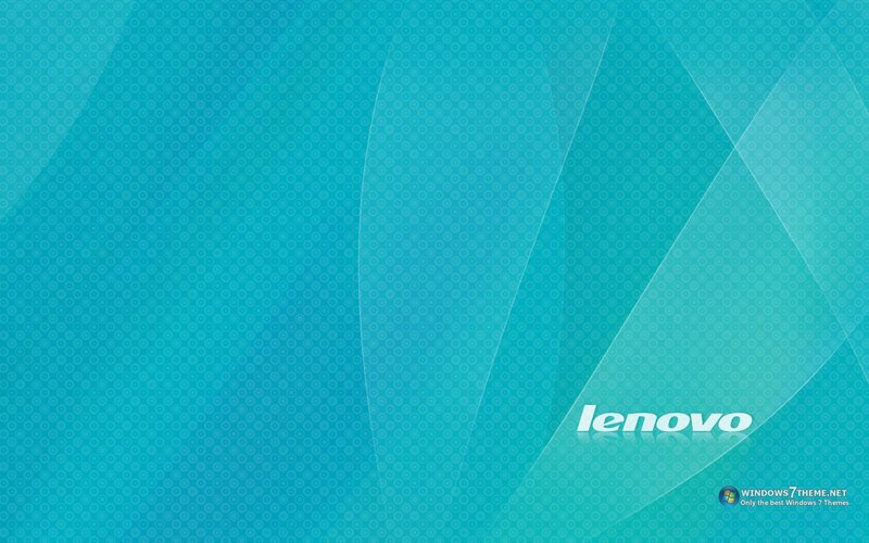 Lenovo Logo on Blue Background — Calm