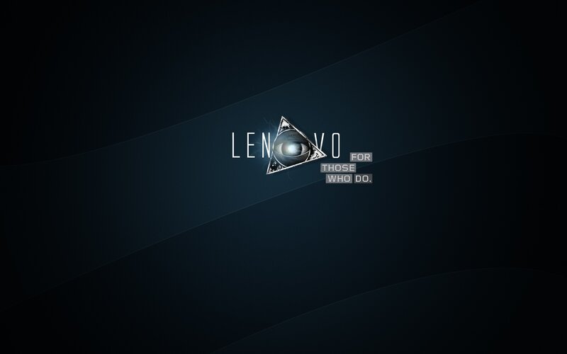 Lenovo Logo with Eye