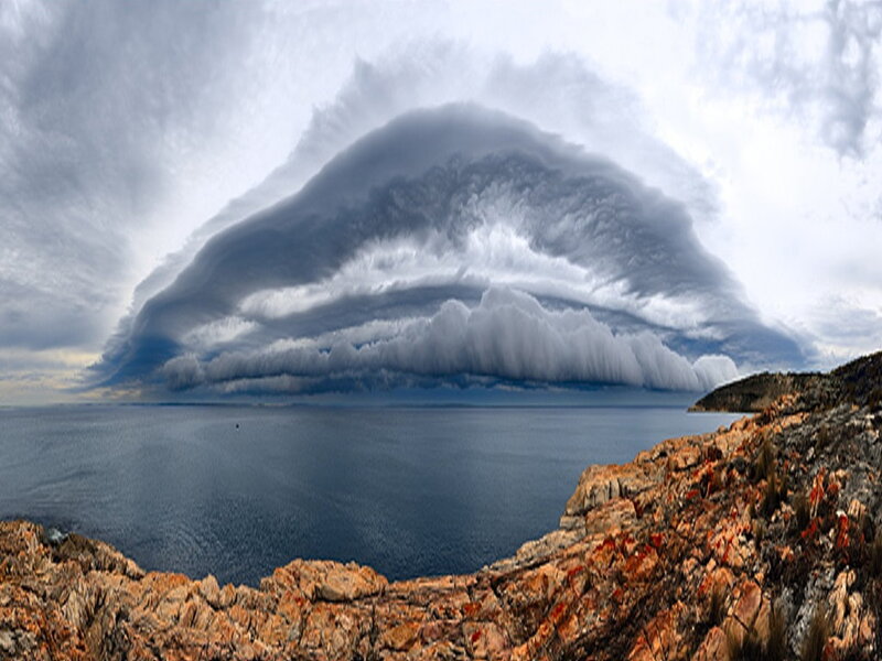 Lenticular Cloud over Sea