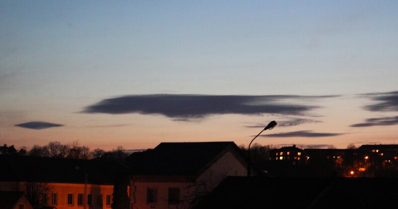 Lenticular Cloud over Town