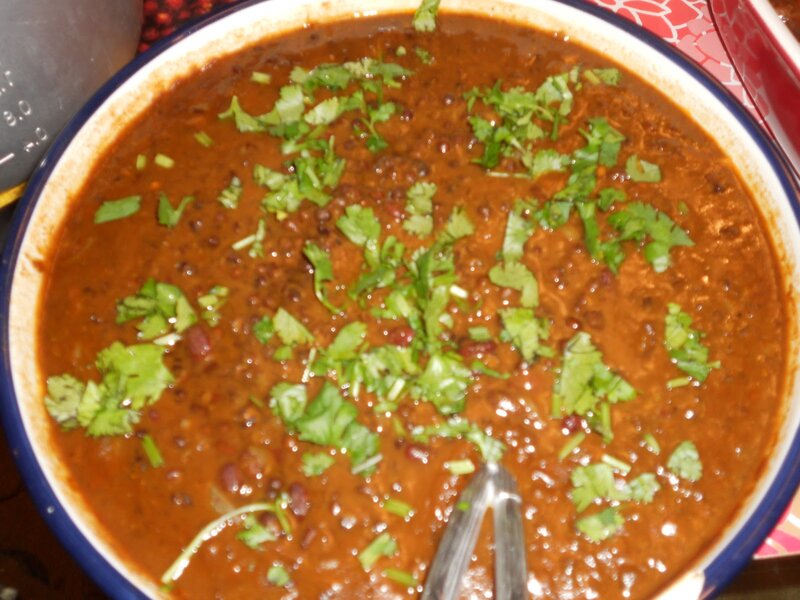 Lentil Curry in Bowl
