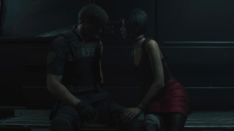 Leon and Ada Sitting