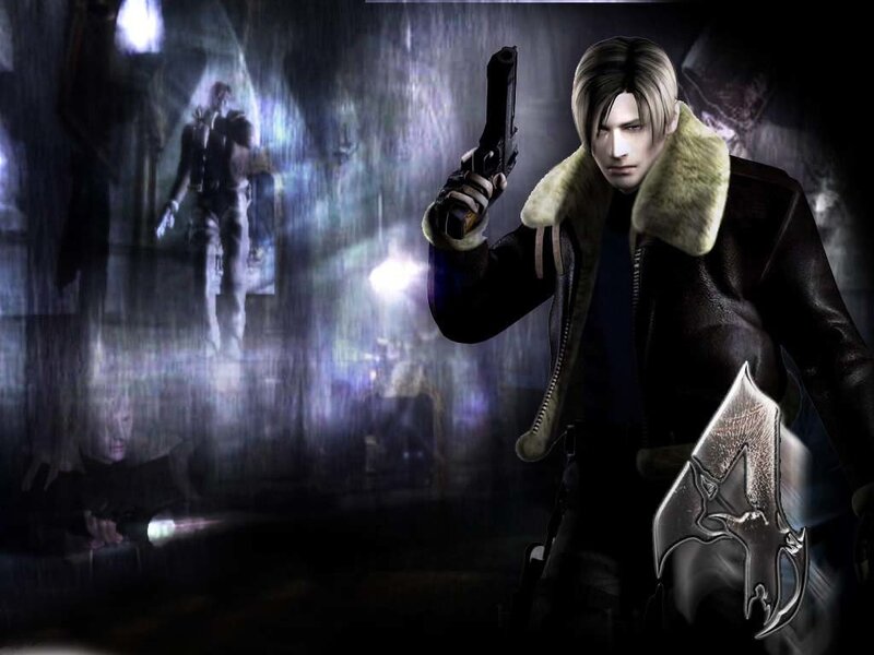 Leon Kennedy in a dark alley