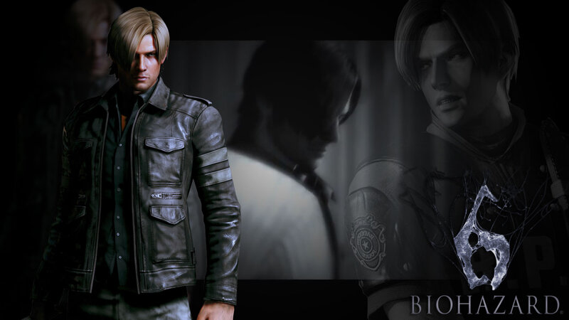 Leon Kennedy in Leather Jacket