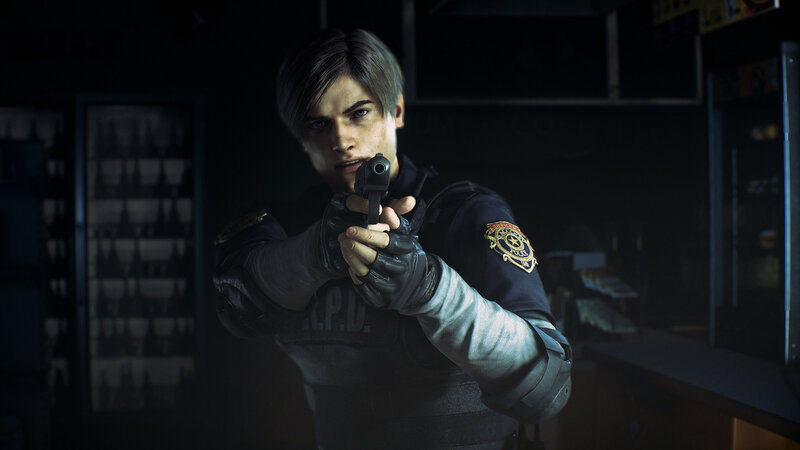 Leon S. Kennedy Aiming Gun — Black