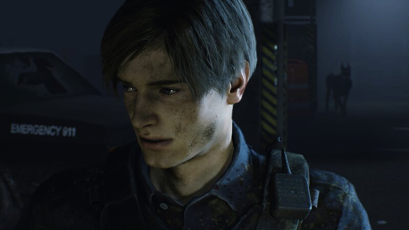 Leon S. Kennedy — Black, Dark, Tense