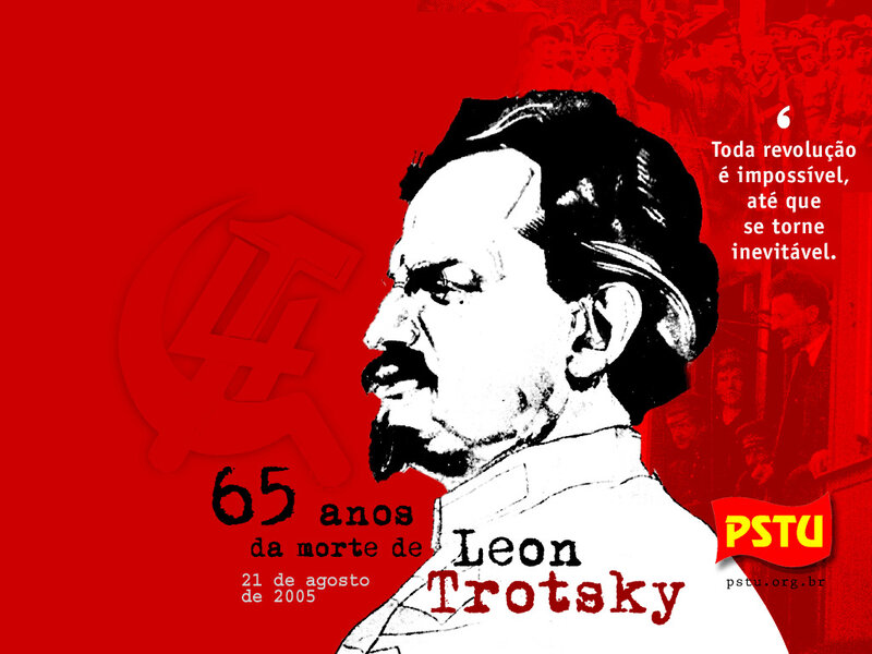 Leon Trotsky commemorative poster
