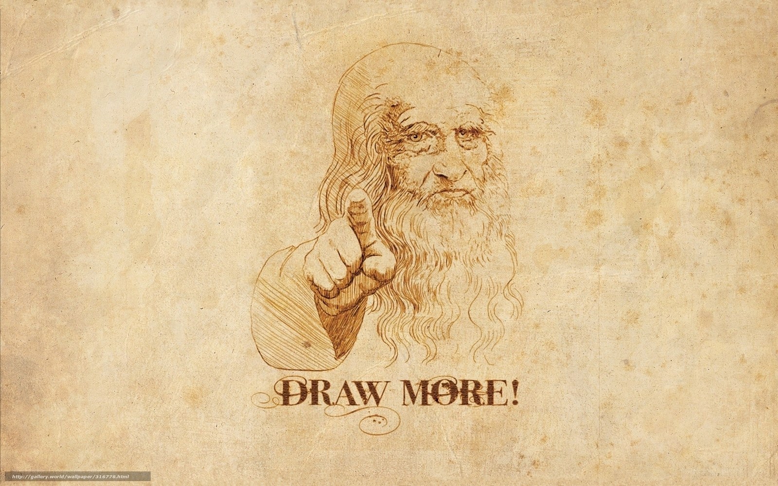 Leonardo da Vinci drawing prompt