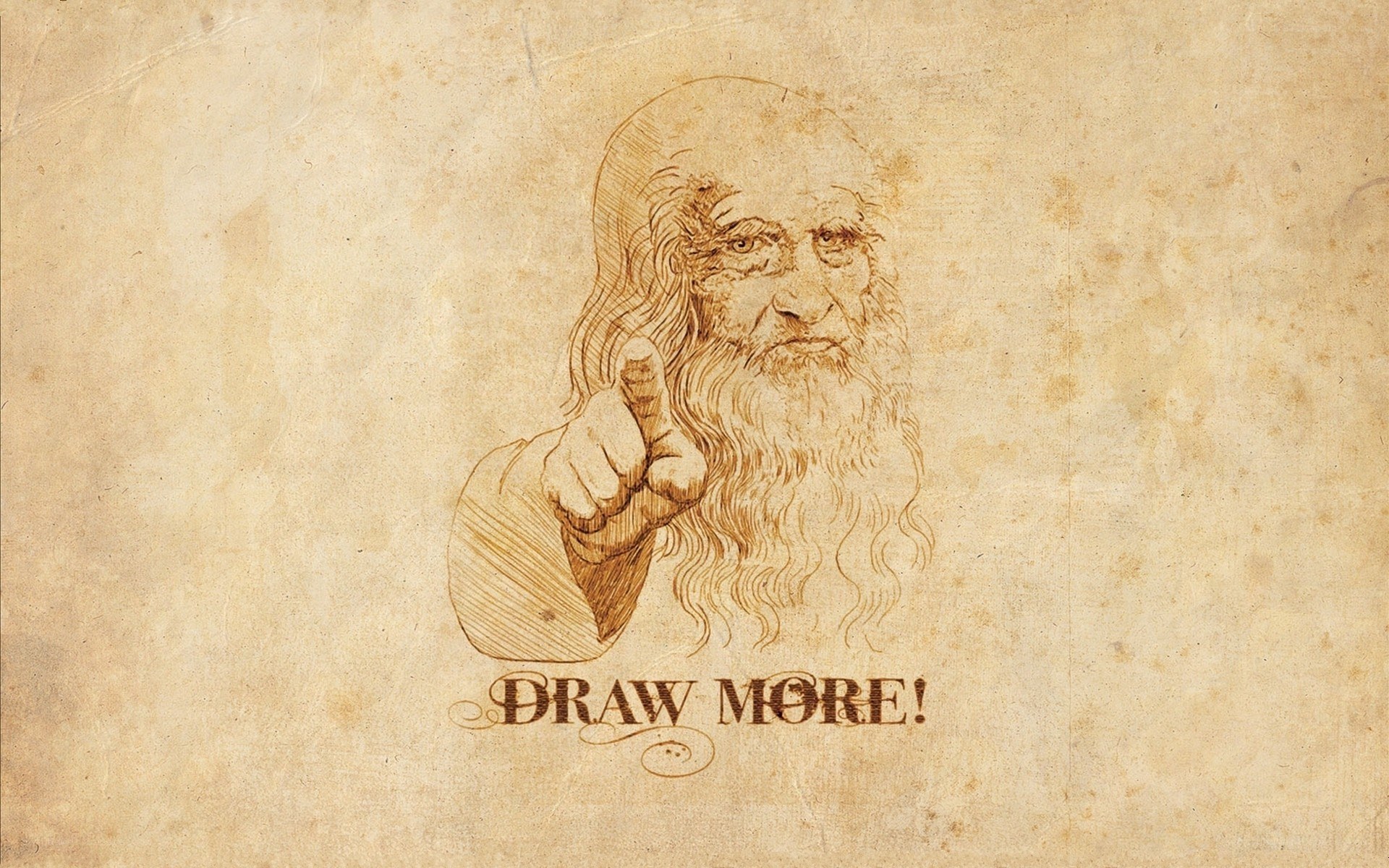 Leonardo da Vinci drawing
