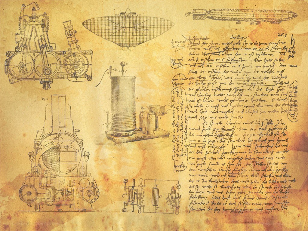Leonardo da Vinci's engineering sketches