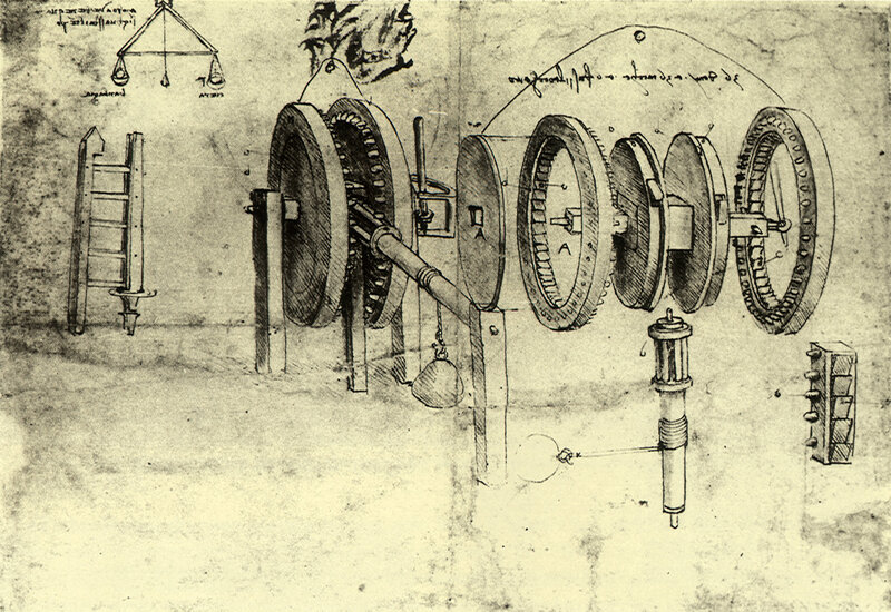 Leonardo da Vinci's mechanical design