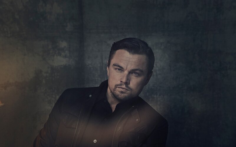 Leonardo Dicaprio — Black, Dramatic, Photograph, Jacket