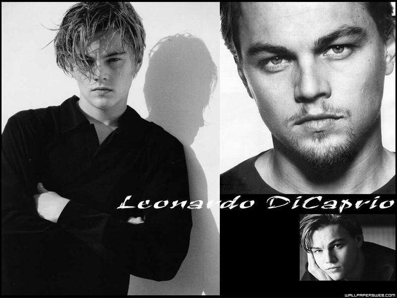 Leonardo DiCaprio — Black, Serious