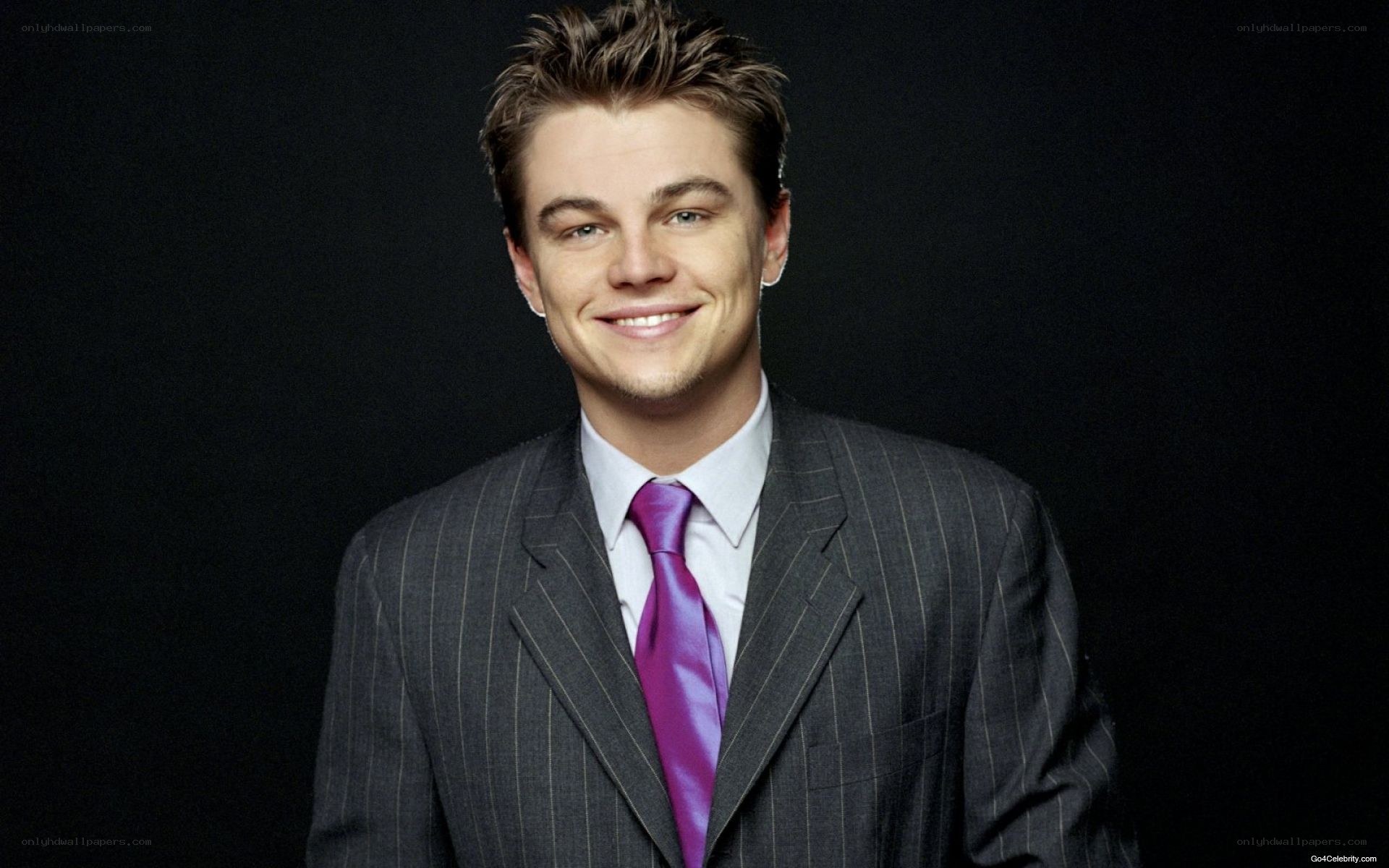 Leonardo DiCaprio in a suit