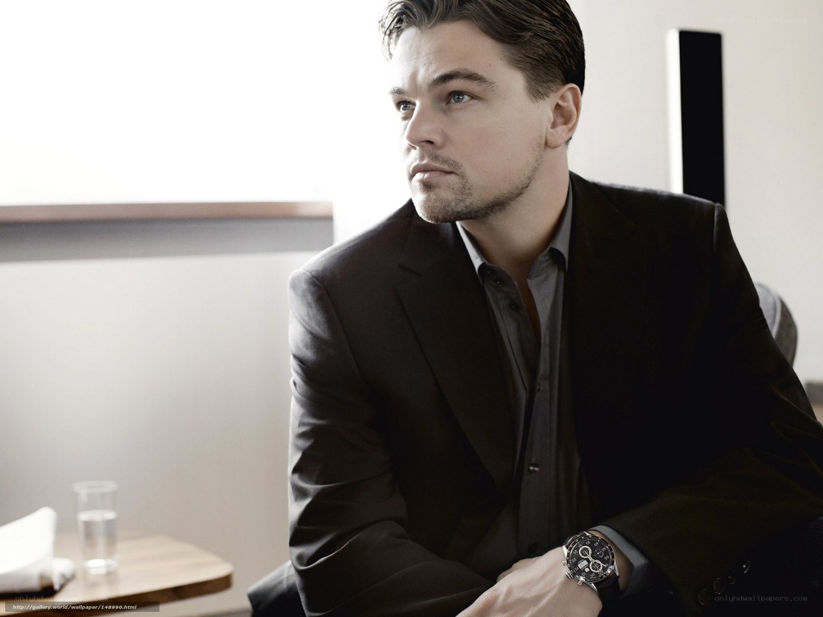 Leonardo DiCaprio in a suit